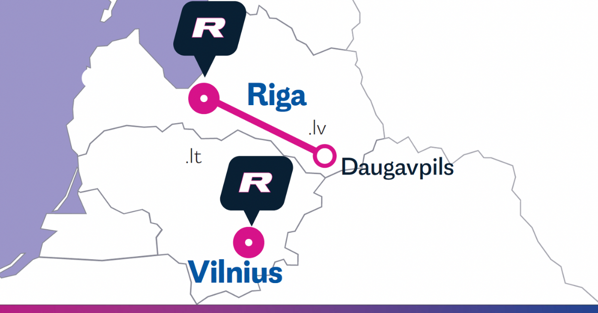 Baltics: RETN deploys DWDM route Riga-Daugavpils and opens Vilnius office