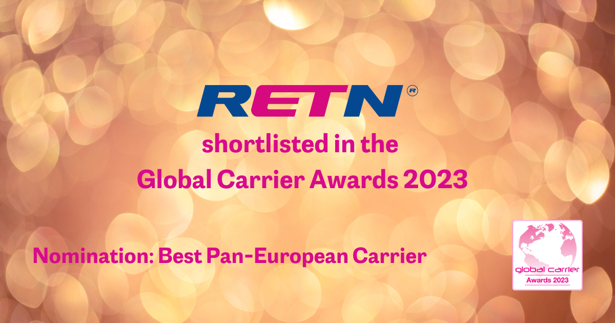 RETN shortlisted for Best Pan-European Carrier 2023